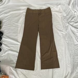 The Limited wide leg dress pants.  Size 2. Vintage Y2K. Business casual.  Khaki